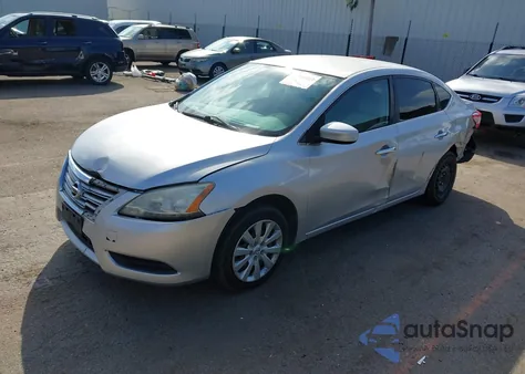 2013 Nissan Sentra S из США, поврежденный, VIN 3N1AB7AP6DL611505